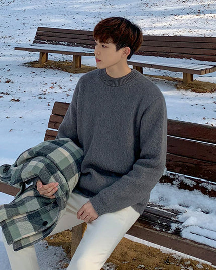High-end Sweater Men's Korean-style Fashion Loose