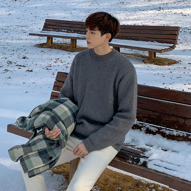 High-end Sweater Men's Korean-style Fashion Loose