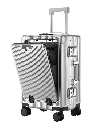 Trolley Aluminum Frame Large Capacity Front Opening Luggage