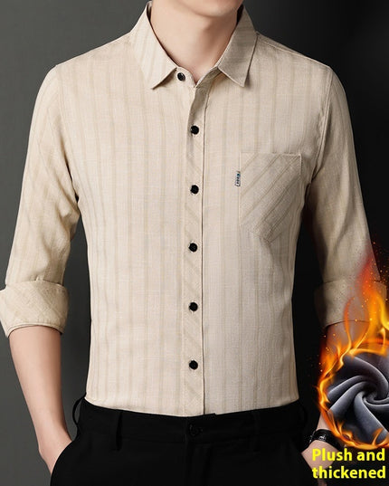 Long Sleeve Real Pocket Casual Men's Clothing