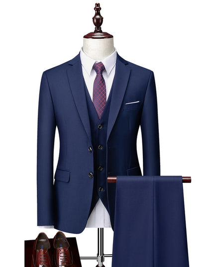 Men's Ruffian Handsome Casual Suit Full Set