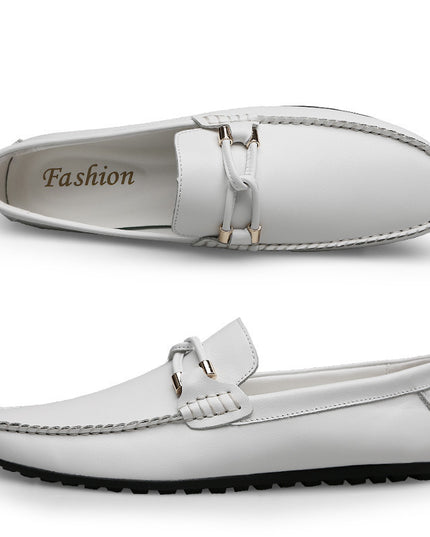 Spring New Men's Casual Business Leather Shoes, Men's Shoes, Leather Single Shoes, Breathable Shoes, One Drop Shipping