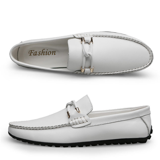 Spring New Men's Casual Business Leather Shoes, Men's Shoes, Leather Single Shoes, Breathable Shoes, One Drop Shipping