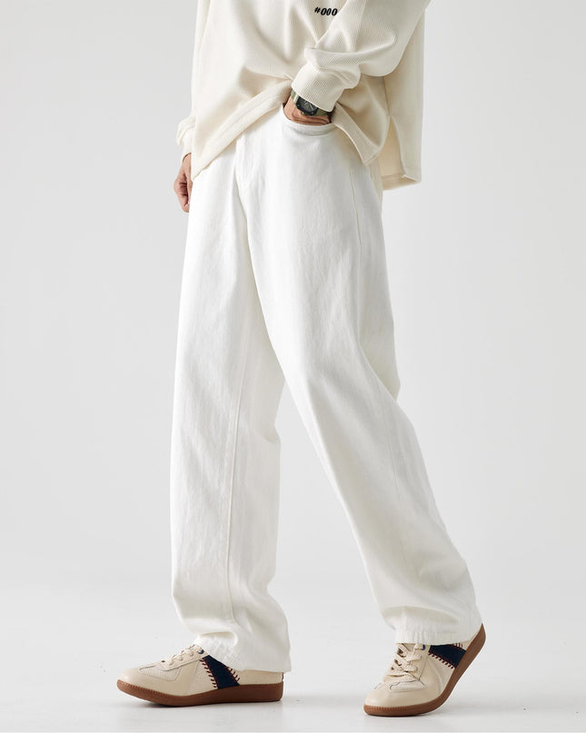 Fashion Personality Men's All-matching Straight Trousers