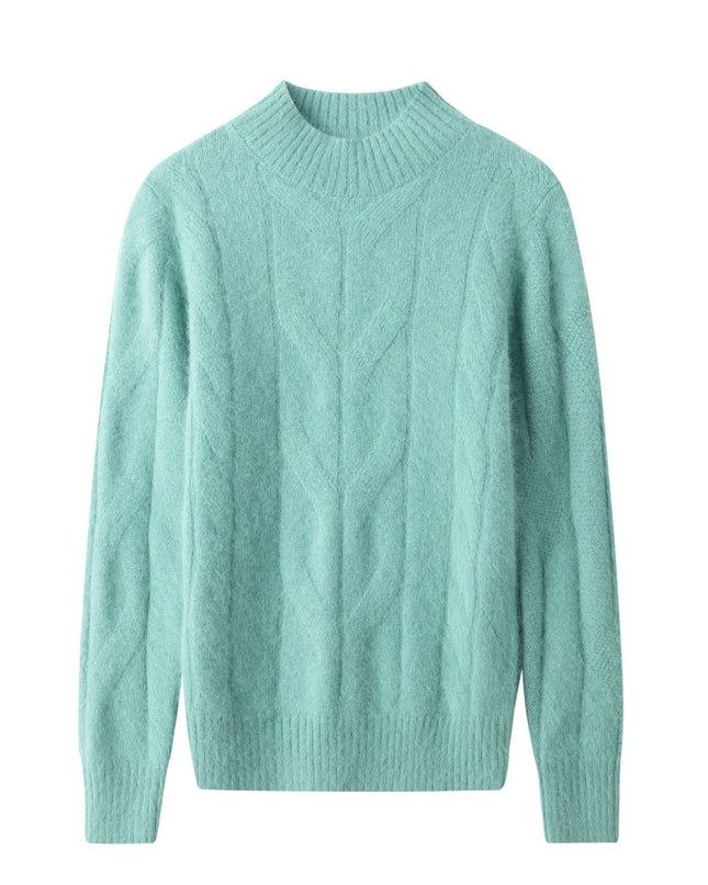 Women's Autumnwinter Fashion Knitted Top Bottoming Shirt