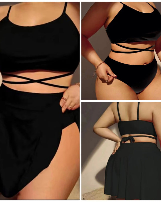 High Waist Bikini Swimsuit Female