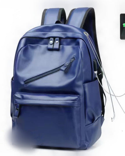 Male Korean Men's Backpack Large Capacity