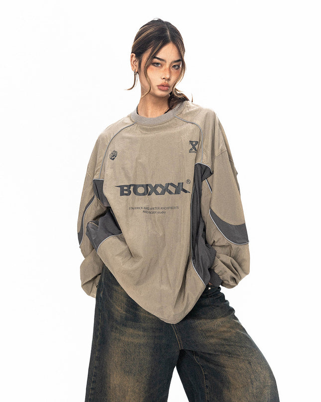 Pullover Loose Outdoor Casual Cargo Sweater