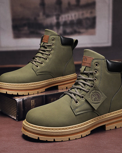 Martin Boots Men's British Style Retro