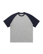 Heather Gray And Navy Blue