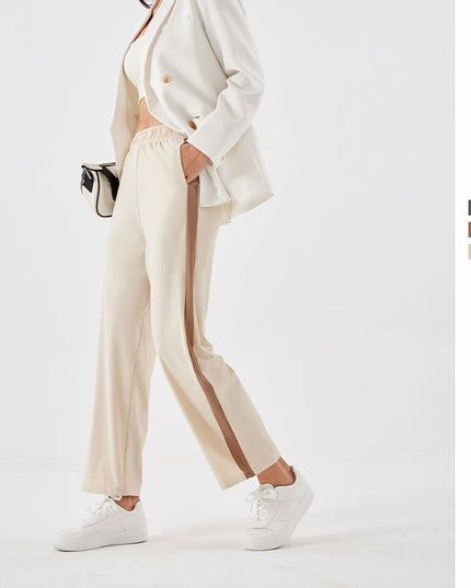 Spring And Summer Cool Sunscreen High Waist Slimming Casual Pants