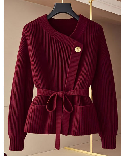 Red Design Sense Birthday Year Sweater