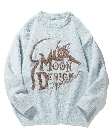 Men And Women Autumn And Winter New Couple Loose Pullover American Sweater