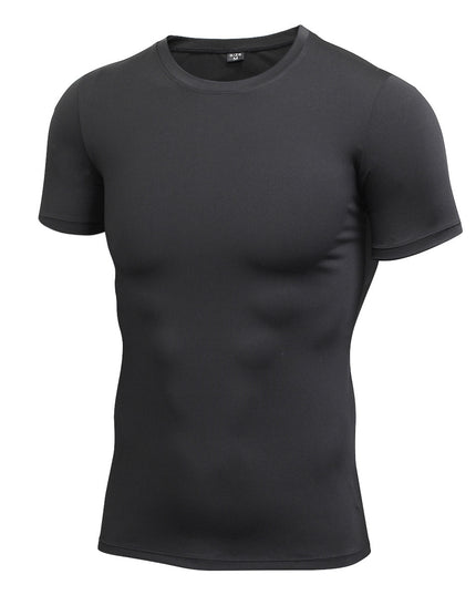 Men's Stretch Quick Drying Clothes Short-sleeved Shirt