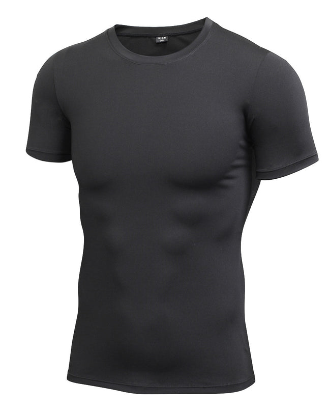 Men's Stretch Quick Drying Clothes Short-sleeved Shirt