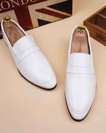 Men's Korean Version Pointed Leather Shoes Are Fashionable