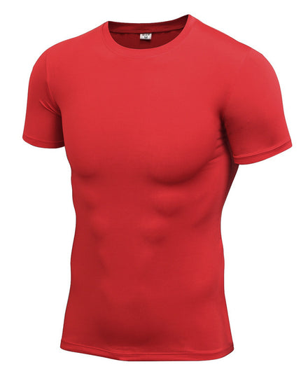 Men's Stretch Quick Drying Clothes Short-sleeved Shirt