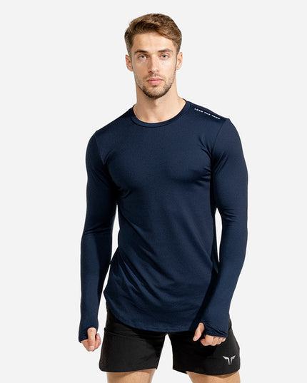 New Muscle Fitness Long Sleeve Men's T-Shirt