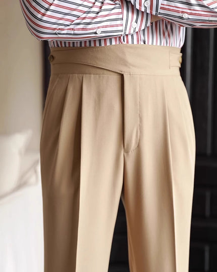 Men's Spring And Autumn Business Straight All-matching Pants