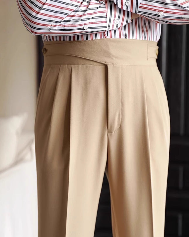 Men's Spring And Autumn Business Straight All-matching Pants