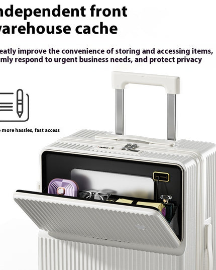 Front Half-opening Multifunctional Luggage
