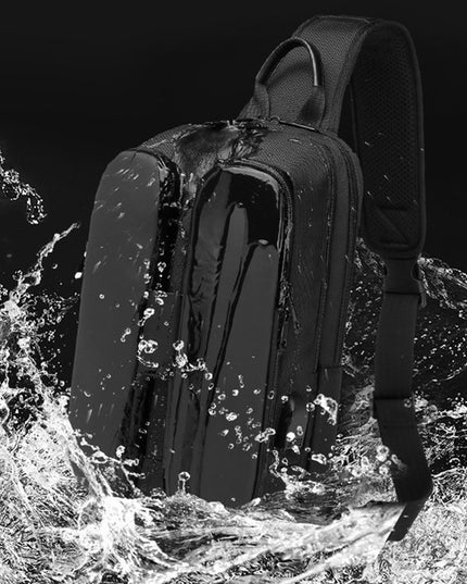 Fashion Trend Casual Sports Outdoor USB Messenger Bag