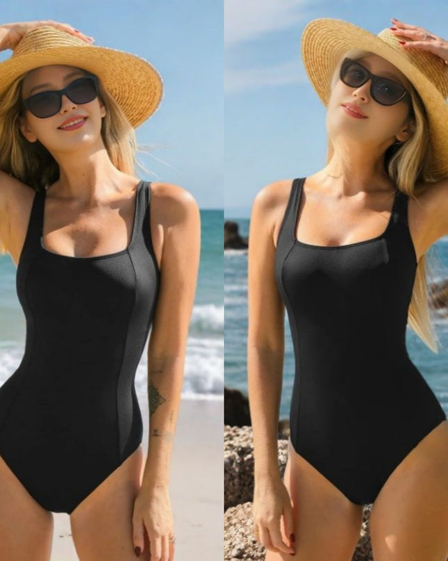 Sports Women's Swimsuit One-piece With Chest Pad