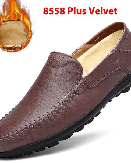 Cowhide Men's Business Casual Leather Shoes