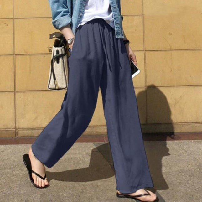 High Waist Women's Pants Loose Casual Pants