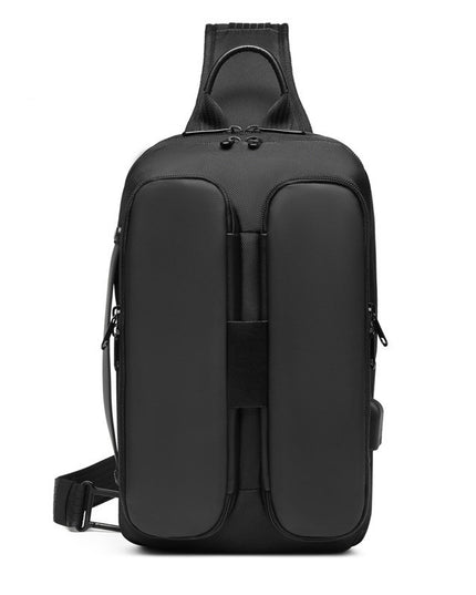 Fashion Trend Casual Sports Outdoor USB Messenger Bag