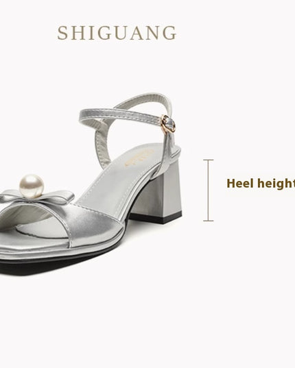 Buckle With Skirt Cheongsam Shoes
