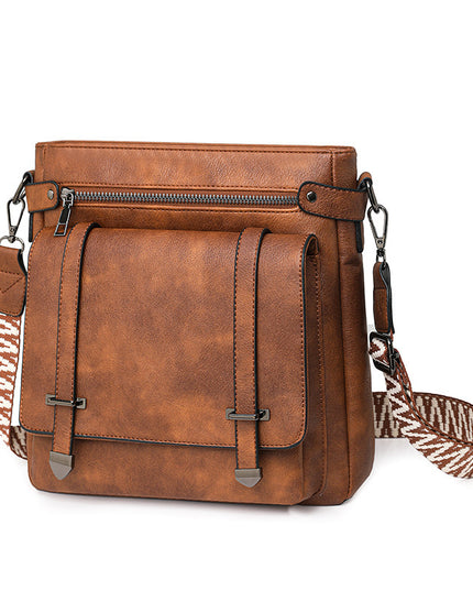 Women's Shoulder Personality Large Capacity Multi-pocket Bucket Bag