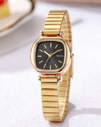 Gold Strap Black Plate