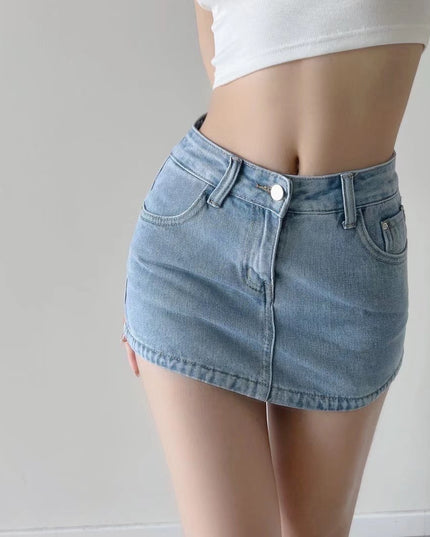 High Waist A- Line Skirt Women