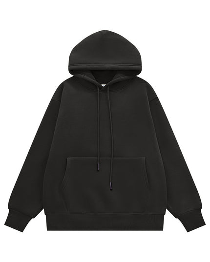 Men's Clothing Velvet Padded Hooded Sweatshirt