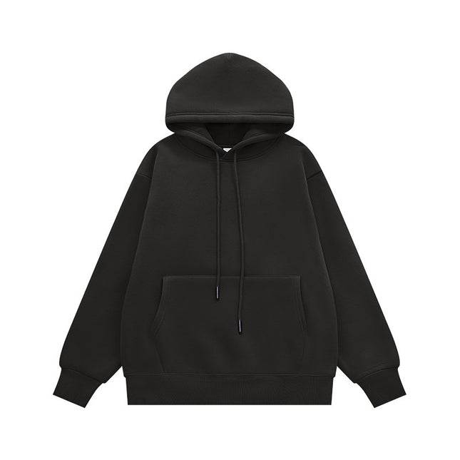 Men's Clothing Velvet Padded Hooded Sweatshirt