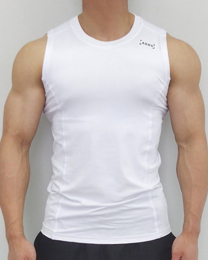 Summer Sports Round Neck Quick-drying Ice Silk Vest