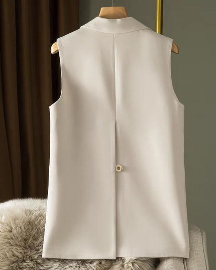 Women's Spring And Autumn Design Sense Vest Coat