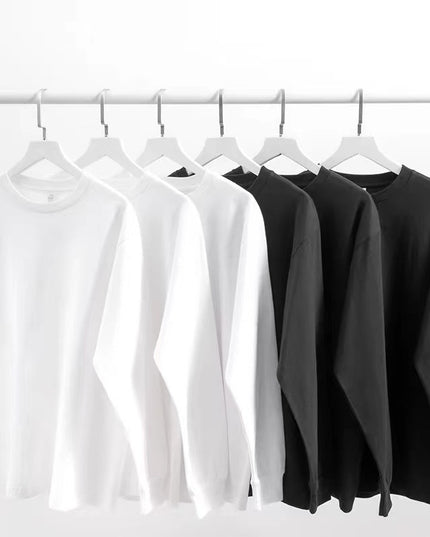 Autumn Long Sleeve T-shirt Threads Band Loose