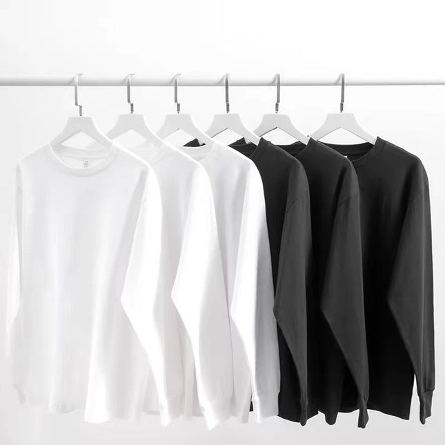 Autumn Long Sleeve T-shirt Threads Band Loose