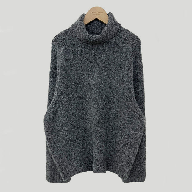 Retro Turtleneck Warm Pullover Bottoming Sweater Loose Outer Wear