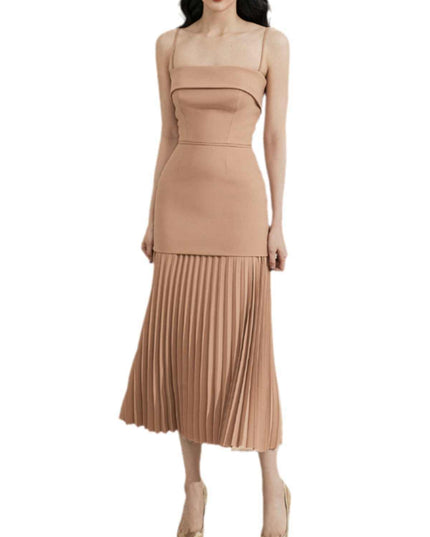 Sling Dress Adult Lady Like Woman Lightly Mature