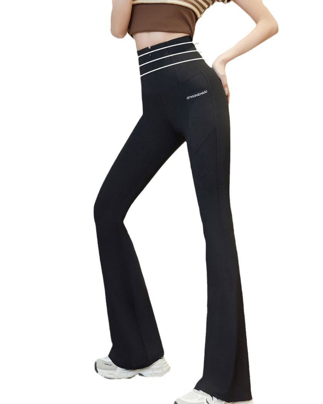 High Waist High Elastic Shark Pants Outer Wear Leggings