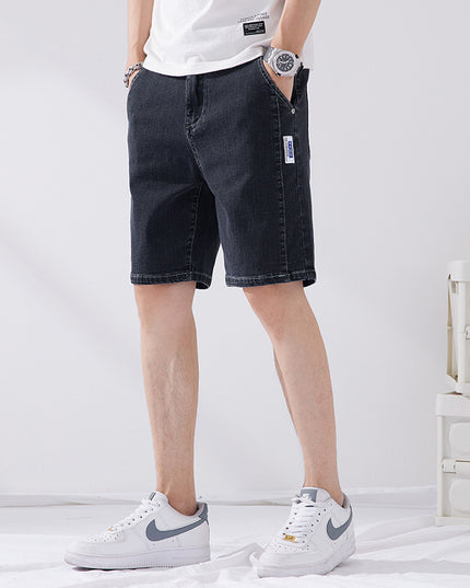 New Loose Straight Elastic Capri Pants