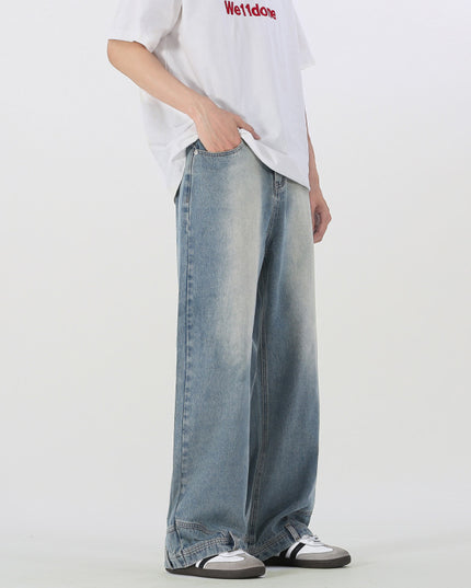 Fashion Brand Design Straight Inside-out Wear Pants