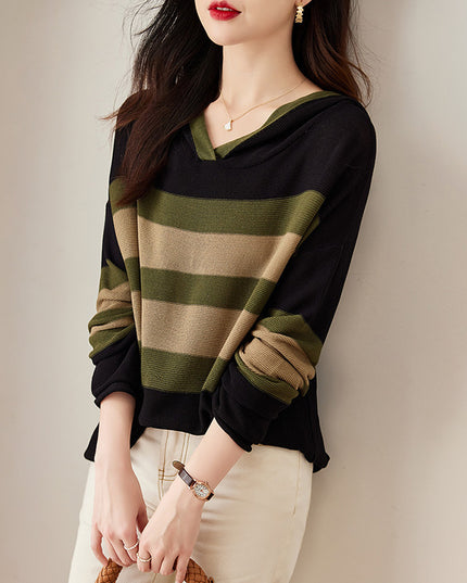 Unisex Style Outer Wear Hoodie Knitted