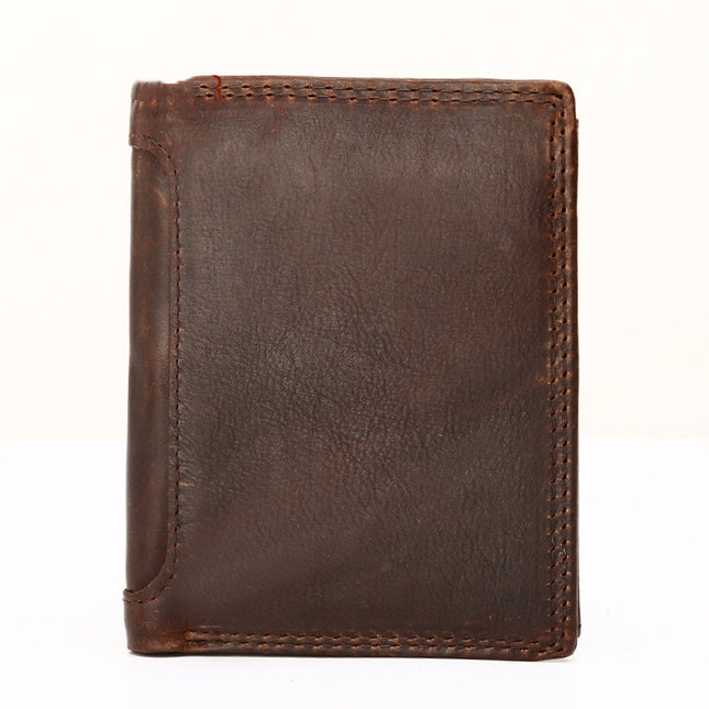Men's Business Vintage Leather Wallet