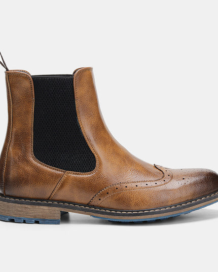 Men's Fashion Vintage Do-over Chelsea Boots