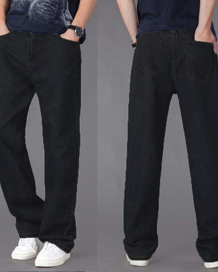 Men's Casual Loose Jeans Straight Fit