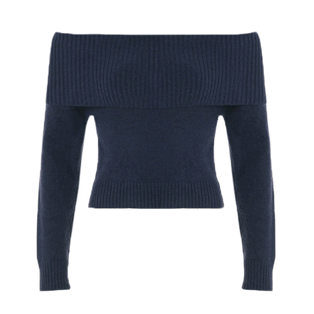European And American All-matching Slim Fit Sweater Women